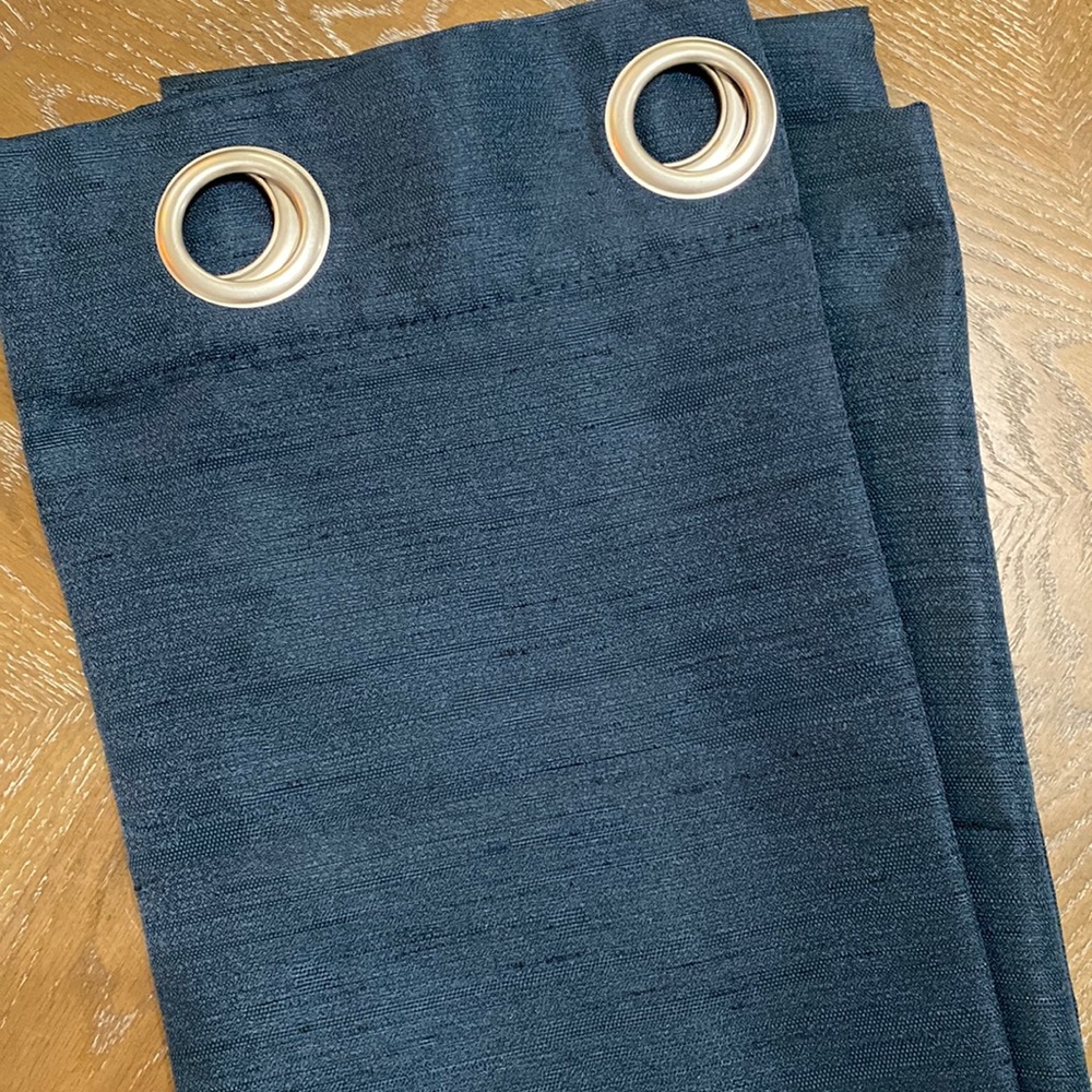 4 Navy Grommet Panels
